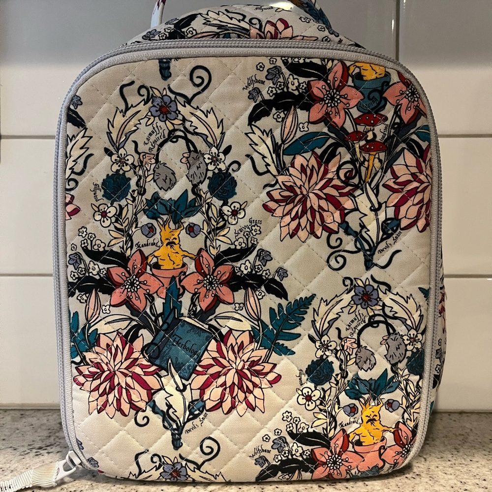 Vera Bradley Harry Potter Small Lunch Tote Herbology Mandrake